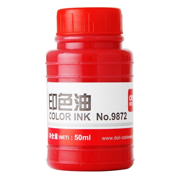 refills 1pcs deli color oil 9872 red inkpad for quick drying ink 50g financial office, Black;red
refills 1pcs deli color oil 9872 red inkpad for quick drying ink 50g financial office, Black;red