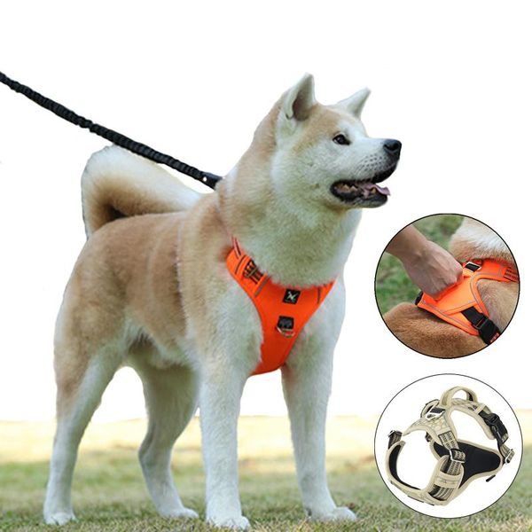 dog collars & leashes no pull pet sports harness vertical handle adjustable traction explosion-proof vest oxford cloth reflective
dog collars & leashes no pull pet sports harness vertical handle adjustable traction explosion-proof vest oxford cloth reflective