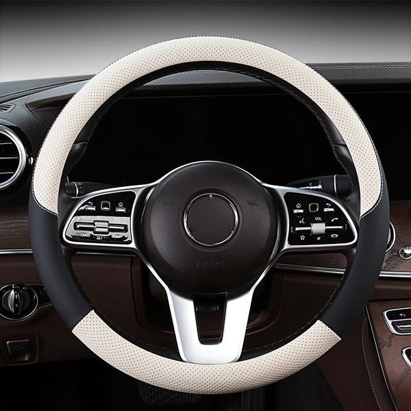 steering wheel covers napa leather car steering-wheel anti-slip skidproof durable 38cm/15" dynamic fibre handmade cover
steering wheel covers napa leather car steering-wheel anti-slip skidproof durable 38cm/15" dynamic fibre handmade cover