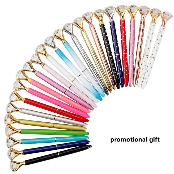 100pack creative crystal ball point pen glass kawaii ballpoint pens promotional gift big gem ballpens with large diamond 36 colors fashion s, Blue;orange
100pack creative crystal ball point pen glass kawaii ballpoint pens promotional gift big gem ballpens with large diamond 36 colors fashion s, Blue;orange
