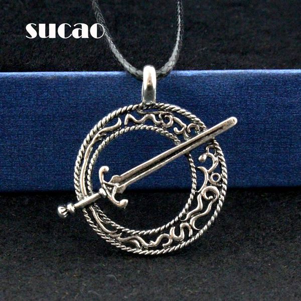 pendant necklaces vintage viking necklace chain sword goth forest jewelry women men fashion gifts classic medieval gift, Silver
pendant necklaces vintage viking necklace chain sword goth forest jewelry women men fashion gifts classic medieval gift, Silver