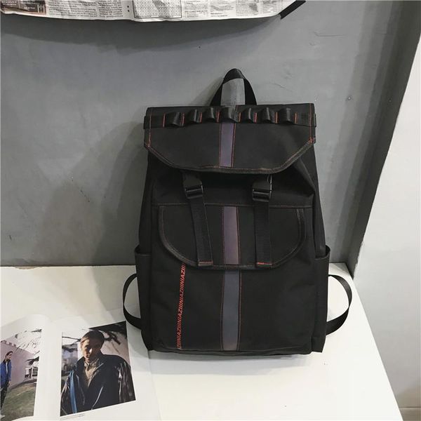 backpack 2021 reflective stripe men streetwear hip hop male travel bag large capacity cool college for
backpack 2021 reflective stripe men streetwear hip hop male travel bag large capacity cool college for