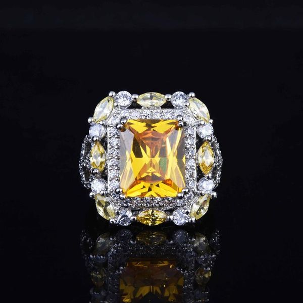 wedding rings 925 silver luxury square inlay yellow cubic zirconia fashion vintage ring for women engagement anniversary gift, Slivery;golden
wedding rings 925 silver luxury square inlay yellow cubic zirconia fashion vintage ring for women engagement anniversary gift, Slivery;golden