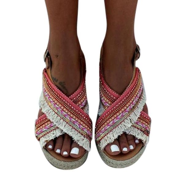 dress shoes sagace fashion womens open toe ankle tassel beading thick bottom roman women's sandals ladies high quality, Black
dress shoes sagace fashion womens open toe ankle tassel beading thick bottom roman women's sandals ladies high quality, Black