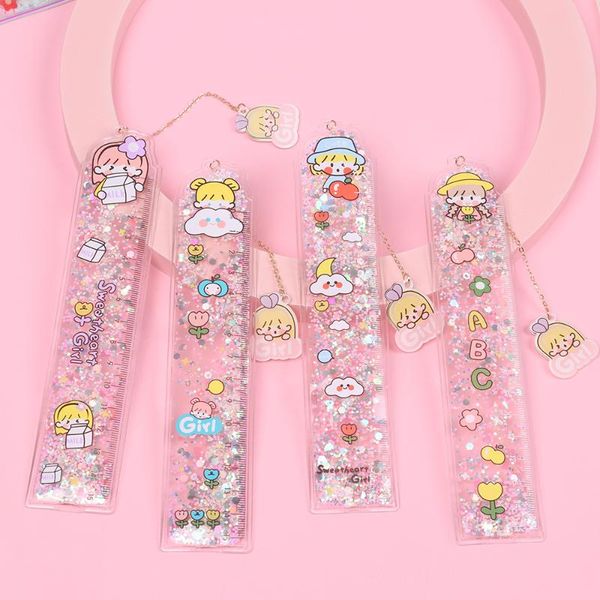 oil flow sand bookmark cherry blossoms cat ruler pendant cute pvc glitter book stationery school office supply
oil flow sand bookmark cherry blossoms cat ruler pendant cute pvc glitter book stationery school office supply