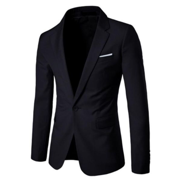 men's suits & blazers fashion solid color 2021 spring and autumn business leisure man wedding suit coat british single button 9 colors, White;black
men's suits & blazers fashion solid color 2021 spring and autumn business leisure man wedding suit coat british single button 9 colors, White;black