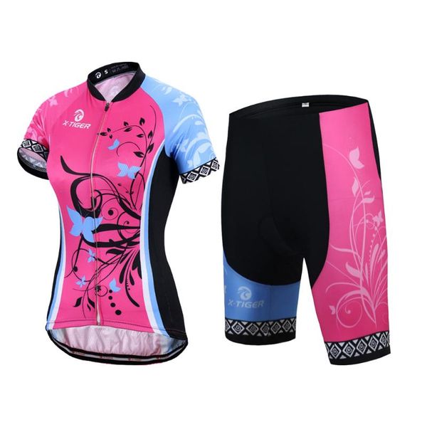 women's cycling jersey set summer anti-uv bicycle clothing quick-dry breathable mountain female bike clothes racing sets, Black;blue
women's cycling jersey set summer anti-uv bicycle clothing quick-dry breathable mountain female bike clothes racing sets, Black;blue
