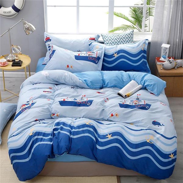 cartoon sailboat bedding set kids lines blue duvet cover bed pillowcase children bedroom bedspread twin size sets
cartoon sailboat bedding set kids lines blue duvet cover bed pillowcase children bedroom bedspread twin size sets