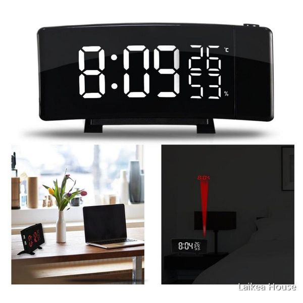 other clocks & accessories 3-color projection led alarm clock usb hygrometer fm radio multifunctional digital snooze timer 
other clocks & accessories 3-color projection led alarm clock usb hygrometer fm radio multifunctional digital snooze timer