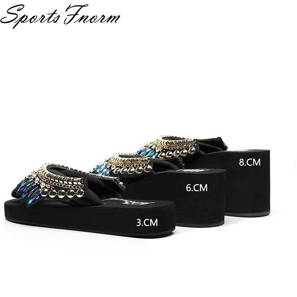 slippers diamond jewelry 2021 fringe outdoor toe wedge heels black high wedges platform 8.5cm
slippers diamond jewelry 2021 fringe outdoor toe wedge heels black high wedges platform 8.5cm