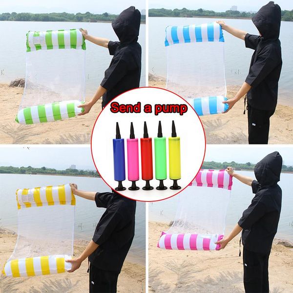 water pool bed inflatable floating mat hammock foldable recliner swimming rings summer outdoor sports life vest & buoy
water pool bed inflatable floating mat hammock foldable recliner swimming rings summer outdoor sports life vest & buoy