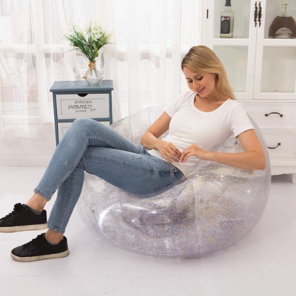 sleeping bags portable inflatable sofa home outdoor transparent pvc solid color sequins modern simple thickened 90kg cushion chair
sleeping bags portable inflatable sofa home outdoor transparent pvc solid color sequins modern simple thickened 90kg cushion chair