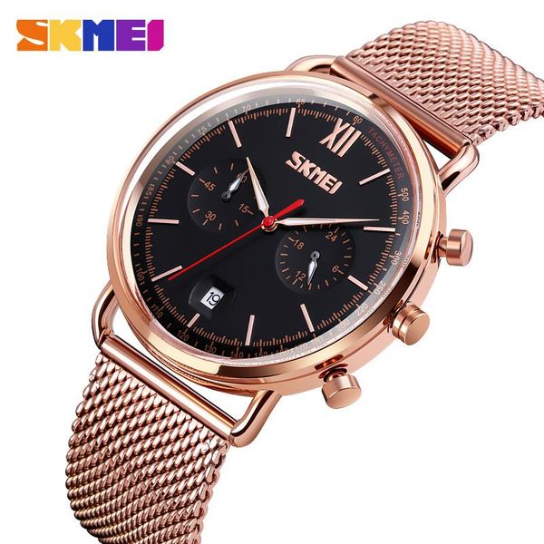 wristwatches quartz men's watch luxury skmei mesh belt strap wristwatch satch date display men watches fashion clock mens relogio, Slivery;brown
wristwatches quartz men's watch luxury skmei mesh belt strap wristwatch satch date display men watches fashion clock mens relogio, Slivery;brown
