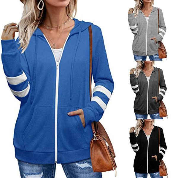women's hoodies & sweatshirts harajuku zip up women korean oversized thin clothes plus size loose casual solid color shirt long sleeve, Black
women's hoodies & sweatshirts harajuku zip up women korean oversized thin clothes plus size loose casual solid color shirt long sleeve, Black