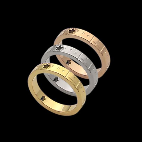 extravagant pentagram pattern love ring gold luxury titanium steel couple rings fashion women designer jewelry lady party gifts, Silver
extravagant pentagram pattern love ring gold luxury titanium steel couple rings fashion women designer jewelry lady party gifts, Silver