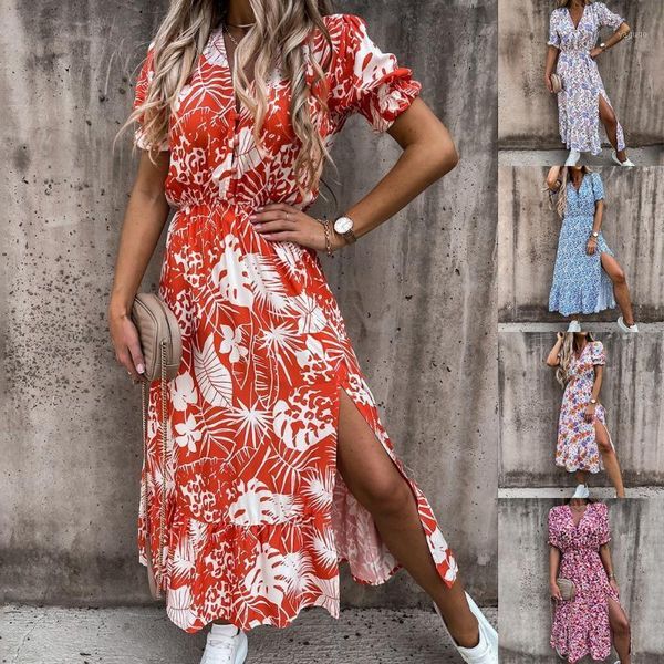 women's swimwear summer arrival floral pattern slim dress casual short sleeve high waist dresses female v-neck outdoor colorful, White;black
women's swimwear summer arrival floral pattern slim dress casual short sleeve high waist dresses female v-neck outdoor colorful, White;black