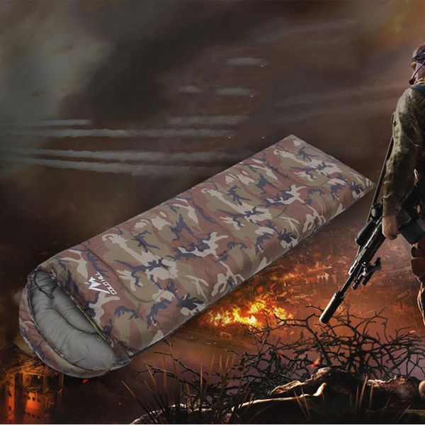sleeping bags 1.3kg camouflage envelope bag camping lunch break warm four seasons outdoor cotton pad
sleeping bags 1.3kg camouflage envelope bag camping lunch break warm four seasons outdoor cotton pad