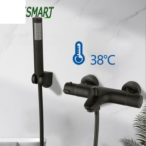 matte black thermostatic shower faucet bathroom handle bath combo set mixer tap wall mounted bathtub taps sets
matte black thermostatic shower faucet bathroom handle bath combo set mixer tap wall mounted bathtub taps sets