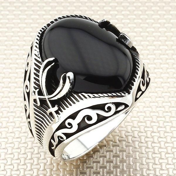 machete siver ring oval black onyx silver men made in turkey solid 925 sterling cluster rings, Golden;silver
machete siver ring oval black onyx silver men made in turkey solid 925 sterling cluster rings, Golden;silver