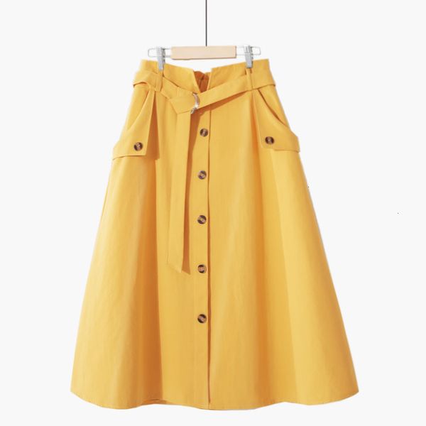 Skirts skirts Summer Cotton Lace-up Solid Buttons Midi Skirt Elastic Waist Single-Breasted Belt Pockets A- line Preppy Below Knee S MCNA, Black
Skirts skirts Summer Cotton Lace-up Solid Buttons Midi Skirt Elastic Waist Single-Breasted Belt Pockets A- line Preppy Below Knee S MCNA, Black