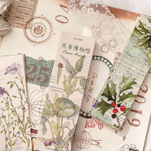 bookmark 30pcs flower museum bookmarks for books multi floral drawing paper memo card book marker stationery gift school a6484
bookmark 30pcs flower museum bookmarks for books multi floral drawing paper memo card book marker stationery gift school a6484