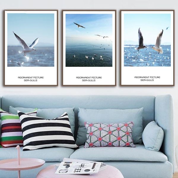 paintings nordic a4 prints fashion poster ocean seagull flock sky landscape painting modern canvas wall art pictures for living room decor
paintings nordic a4 prints fashion poster ocean seagull flock sky landscape painting modern canvas wall art pictures for living room decor