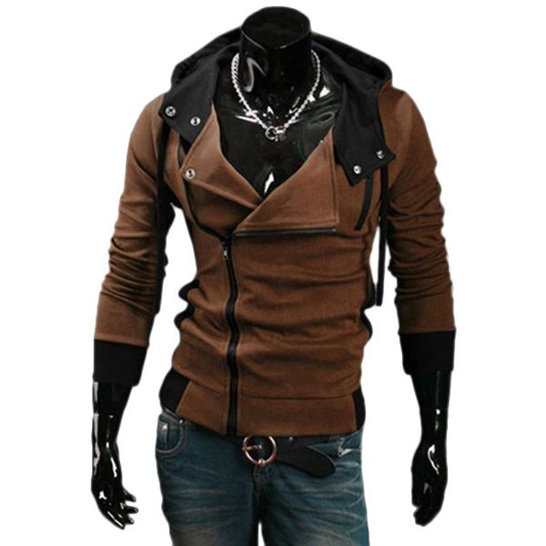 men's hoodies & sweatshirts zipper cardigan men fashion hooded spring sportswear long sleeve slim tracksuit jacket, Black
men's hoodies & sweatshirts zipper cardigan men fashion hooded spring sportswear long sleeve slim tracksuit jacket, Black
