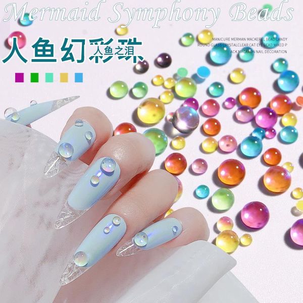 nail art decorations mermaid symphony pearl aurora translucent crystal decoration diy jewelry, Silver;gold
nail art decorations mermaid symphony pearl aurora translucent crystal decoration diy jewelry, Silver;gold