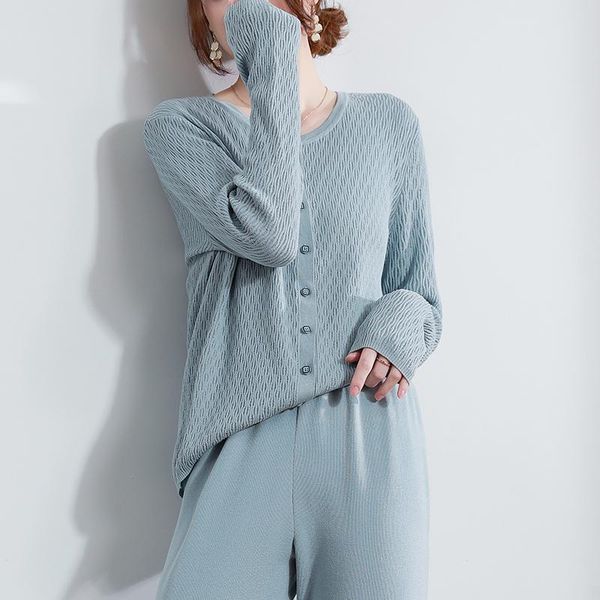 women's two piece pants fashionable ice silk knitted sports suit autumn age reduction wide leg casual slim set, White
women's two piece pants fashionable ice silk knitted sports suit autumn age reduction wide leg casual slim set, White