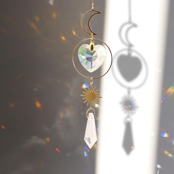 garden decorations love star moon metal ring crystal suncatcher prisms hanging rainbow chaser lighting accessories for pendant decor
garden decorations love star moon metal ring crystal suncatcher prisms hanging rainbow chaser lighting accessories for pendant decor