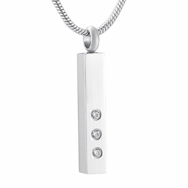 crystal bar urn cremation jewelry pet memorial keeepsakes hold ashes stylish human ash in pendant necklace chains, Silver
crystal bar urn cremation jewelry pet memorial keeepsakes hold ashes stylish human ash in pendant necklace chains, Silver