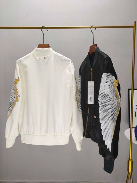 men's jackets 2021 spring and autumn men's jacket embroidered dark handicraft high street style waterproof fabric warm thick, Black;brown
men's jackets 2021 spring and autumn men's jacket embroidered dark handicraft high street style waterproof fabric warm thick, Black;brown