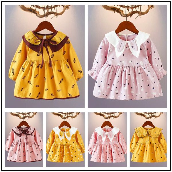 girl's autumn fashion printing long sleeve infant dress 0-3year lace o-neck toddler princess dresses baby girls clothi 1023, Red;yellow
girl's autumn fashion printing long sleeve infant dress 0-3year lace o-neck toddler princess dresses baby girls clothi 1023, Red;yellow