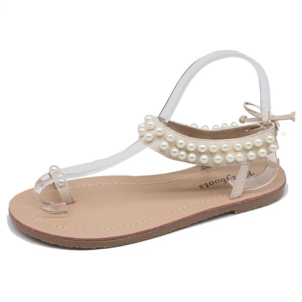 2021 new summer fairy wind sandals female ins simple wild set toe pearl flat shoes beach sandals and slippers women shoes for women, Black
2021 new summer fairy wind sandals female ins simple wild set toe pearl flat shoes beach sandals and slippers women shoes for women, Black