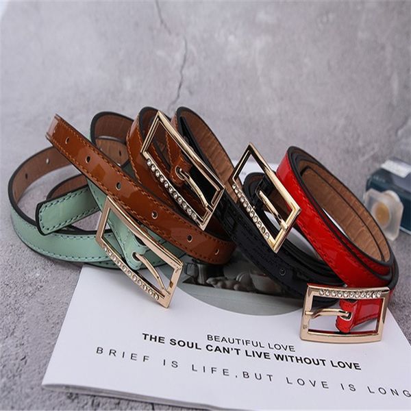 european and american belts small fresh leisure creative simple outdoor thin point drill women's belt, Black;brown
european and american belts small fresh leisure creative simple outdoor thin point drill women's belt, Black;brown