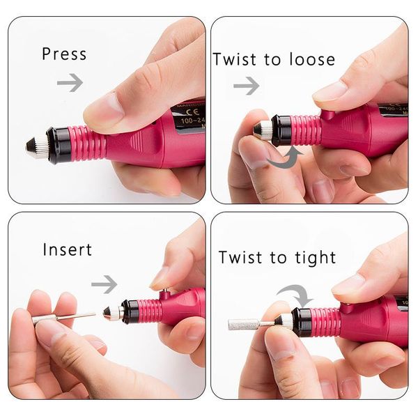 nail drill & accessories tool 1set mini electric machine manicure professional file portable
nail drill & accessories tool 1set mini electric machine manicure professional file portable
