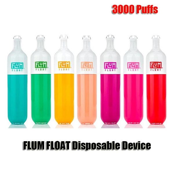 Flum float Disposable e-cigs 3000 Puffs Device Built-in 1000mah Battery 8ml Cartridge Vape Pen High quality
Flum float Disposable e-cigs 3000 Puffs Device Built-in 1000mah Battery 8ml Cartridge Vape Pen High quality