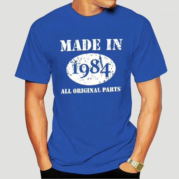 men's t-shirts made in 1984 all original parts t-shirt birthday gift present idea cotton tee shirt fashion cool, White;black
men's t-shirts made in 1984 all original parts t-shirt birthday gift present idea cotton tee shirt fashion cool, White;black