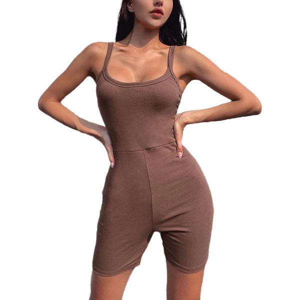 arrival women solid playsuits casual backless elastic summer sleeveless short pants stretch slah neck women's jumpsuits & rompers, Black;white
arrival women solid playsuits casual backless elastic summer sleeveless short pants stretch slah neck women's jumpsuits & rompers, Black;white