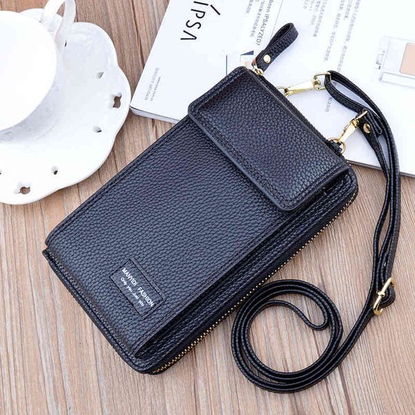 new mobile phone bag women's long hand wallet large capacity japanese and korean fashion litchi zipper one shoulder messenger bag, Red;black
new mobile phone bag women's long hand wallet large capacity japanese and korean fashion litchi zipper one shoulder messenger bag, Red;black