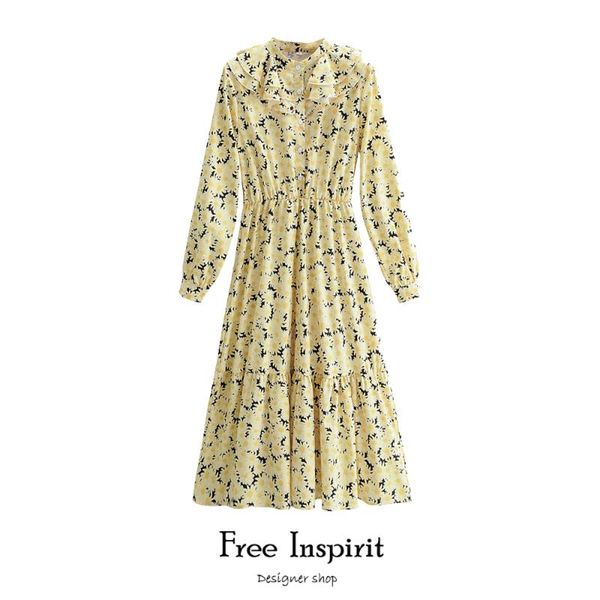 casual dresses arrive bohemian style a-line flower pattern printed ruffle decoration o-neck full sleeve emprie waist women's mid-calf d, Black;gray
casual dresses arrive bohemian style a-line flower pattern printed ruffle decoration o-neck full sleeve emprie waist women's mid-calf d, Black;gray