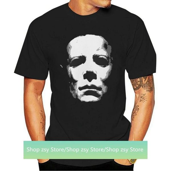 men's t-shirts halloween t shirt michael myers horror movie film cult classic retro tee tshirt, White;black
men's t-shirts halloween t shirt michael myers horror movie film cult classic retro tee tshirt, White;black