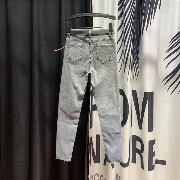 women's jeans grey woman personality stitching beaded trousers women 2021 spring high-waist skinny stretch pencil pants, Blue
women's jeans grey woman personality stitching beaded trousers women 2021 spring high-waist skinny stretch pencil pants, Blue