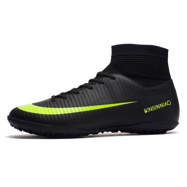 soccer shoes turf black men shoe kids cleats training football boots high ankle sport sneakers size 35-45 dropshipping 210619
soccer shoes turf black men shoe kids cleats training football boots high ankle sport sneakers size 35-45 dropshipping 210619