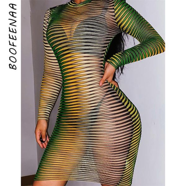 casual dresses boofeenaa striped mesh sheer long sleeve bodycon mini for women 2021 clubwear birthday poshoot dress c66-bh14, Black;gray
casual dresses boofeenaa striped mesh sheer long sleeve bodycon mini for women 2021 clubwear birthday poshoot dress c66-bh14, Black;gray