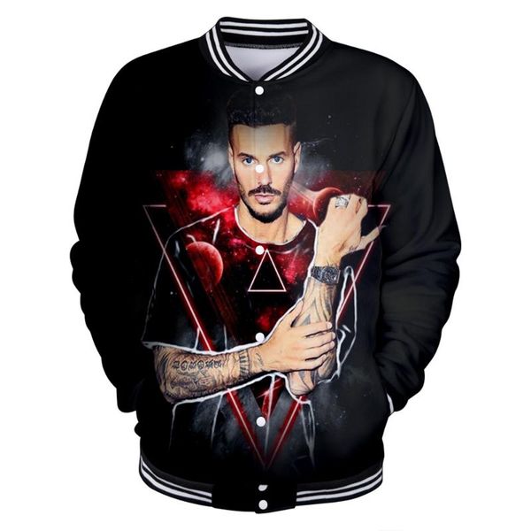 men's jackets m. pokora sweatshirt 3d tracksuit baseball jacket women/men harajuku streetwear rapper mapokora clothes kawaii, Black;brown
men's jackets m. pokora sweatshirt 3d tracksuit baseball jacket women/men harajuku streetwear rapper mapokora clothes kawaii, Black;brown