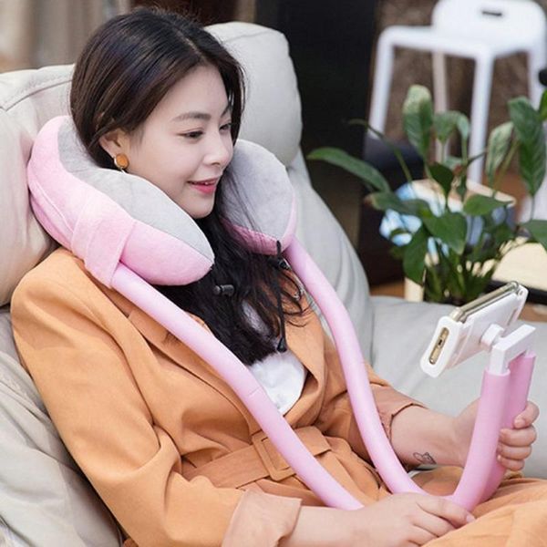 pillow mobile phone holder with lazy support u-shaped nap memory foam cervical spine neck tablet computer stands
pillow mobile phone holder with lazy support u-shaped nap memory foam cervical spine neck tablet computer stands
