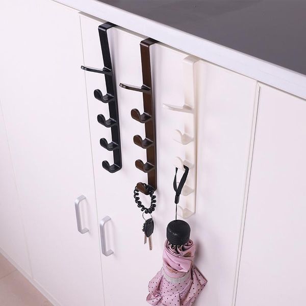 hooks & rails hanging clothes behind the bedroom door key bag five-segment punch-plastic purse holder for bags
hooks & rails hanging clothes behind the bedroom door key bag five-segment punch-plastic purse holder for bags