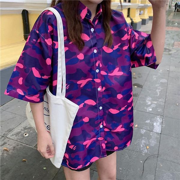 women's blouses & shirts printed loose short-sleeved plus large size clothes 2021 oversize spring summer style feminina blouse 9k0707, White
women's blouses & shirts printed loose short-sleeved plus large size clothes 2021 oversize spring summer style feminina blouse 9k0707, White