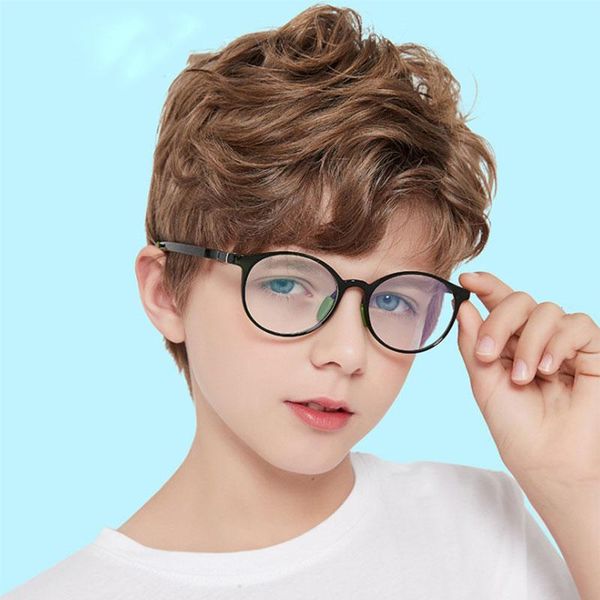 fashion sunglasses frames kids anti blue light tr90 optical student round computer glasses 50184, Black
fashion sunglasses frames kids anti blue light tr90 optical student round computer glasses 50184, Black